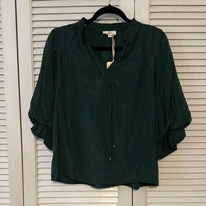 Entro Deep Green Women's Blouse